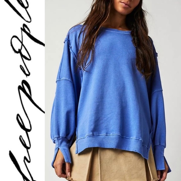 Free People We The Free Camden Sweatshirts NEW - Picture 3 of 10